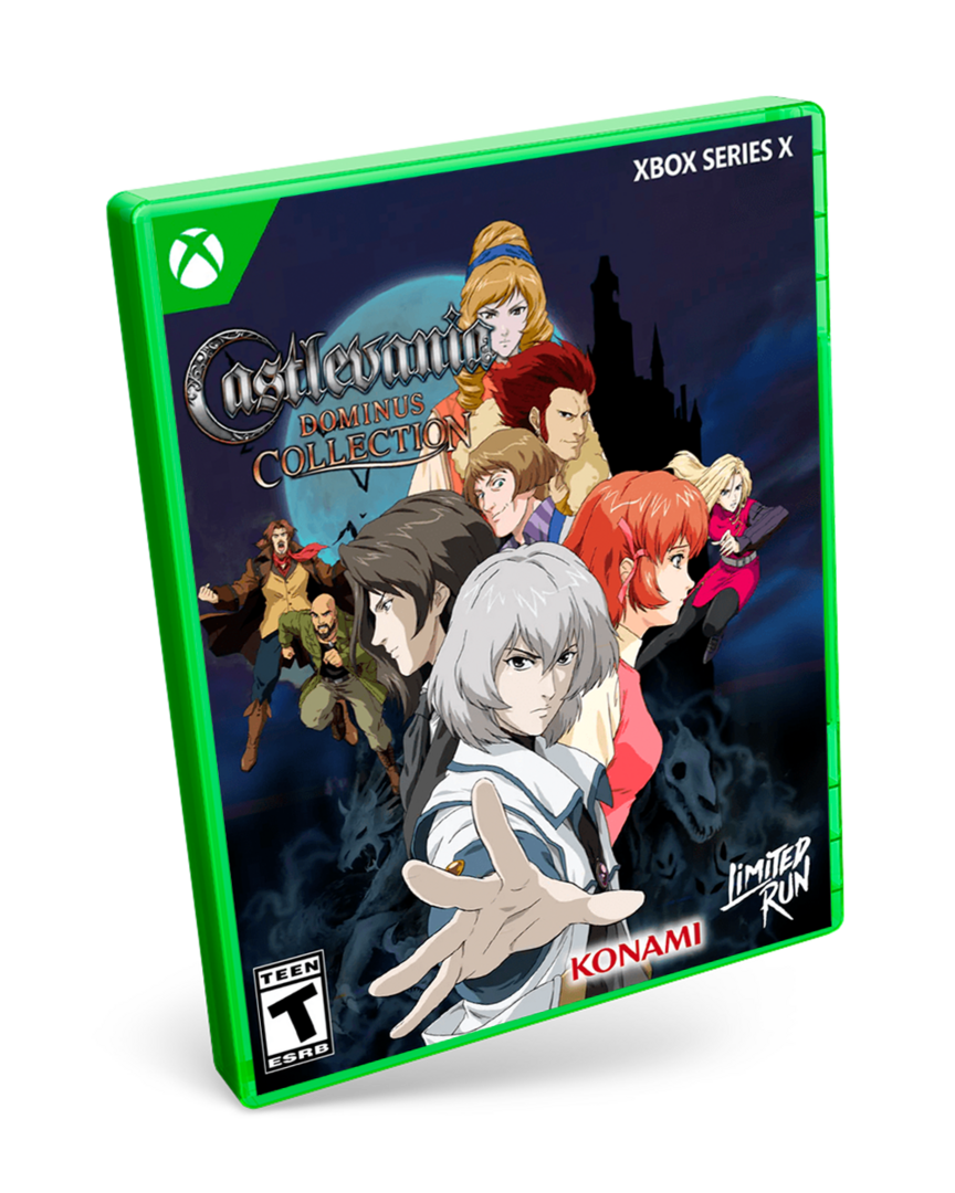 Castlevania dominus collection (portada dawn of sorrow)