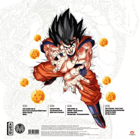 Reservar Vinilo Dragon Ball Z - Best Collection, 2 LP Color Naranja 