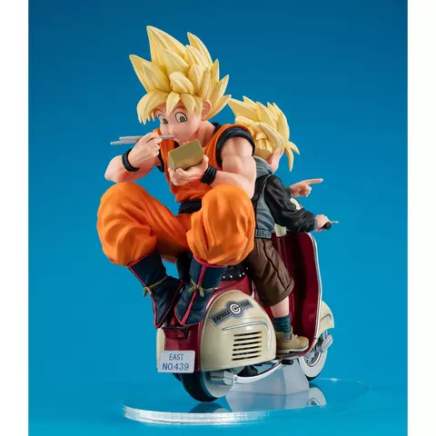 Reservar Diorama Son Goku SS y Son Gohan SS Moto Dragon Ball Z Megahouse Dioramas y escenarios Estándar