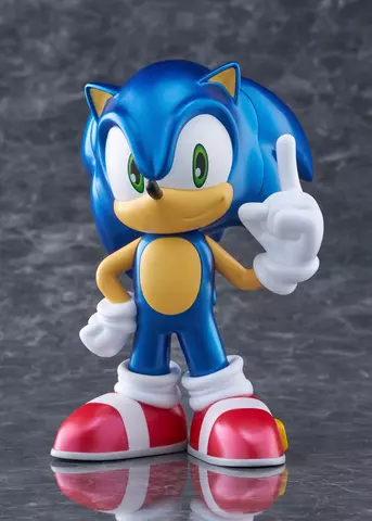 Reservar Figura Sonic Sofbi Sonic The Hedgehog Color Metálico Bellfine 15 cm Estatuas