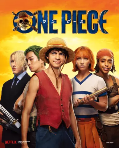 One Piece (Live Action) - Póster 3D The Crew