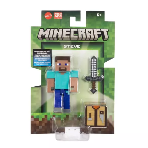 Comprar Figura Steve Minecraft Mattel 8cm Figuras Estándar