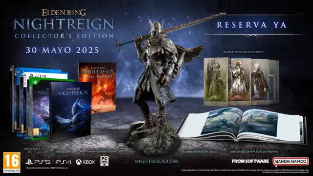 Reservar Elden Ring: Nightreign Collector Edition PS5 Coleccionista