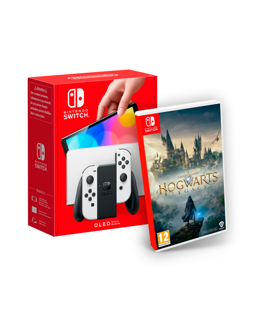 Nintendo Switch Modelo Oled (Blanco) + Hogwarts Legacy