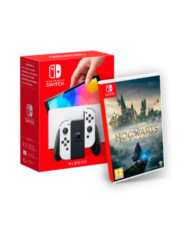 Comprar Nintendo Switch Modelo Oled (Blanco) + Hogwarts Legacy Switch Modelo Oled Blanco