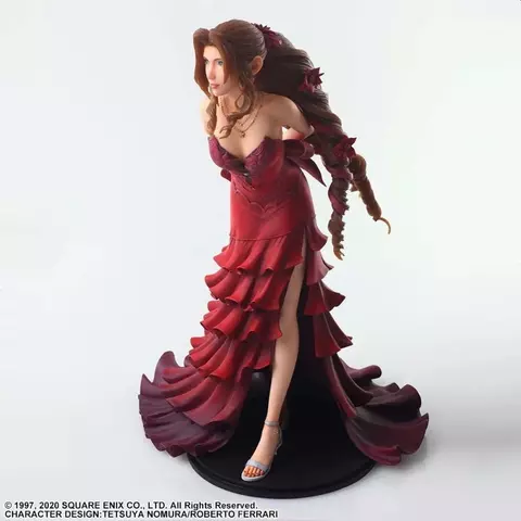 Reservar Figura Aerith Gainsborough Dress Ver. Final Fantasy VII Remake Static Arts Square Enix Figuras Estándar