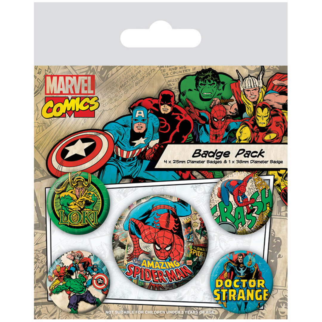 Spider-man - pack de chapas