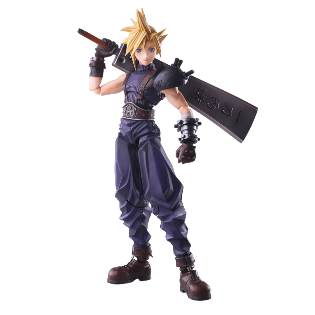Figura cloud strife final fantasy vii hardedge ver. bring arts square enix