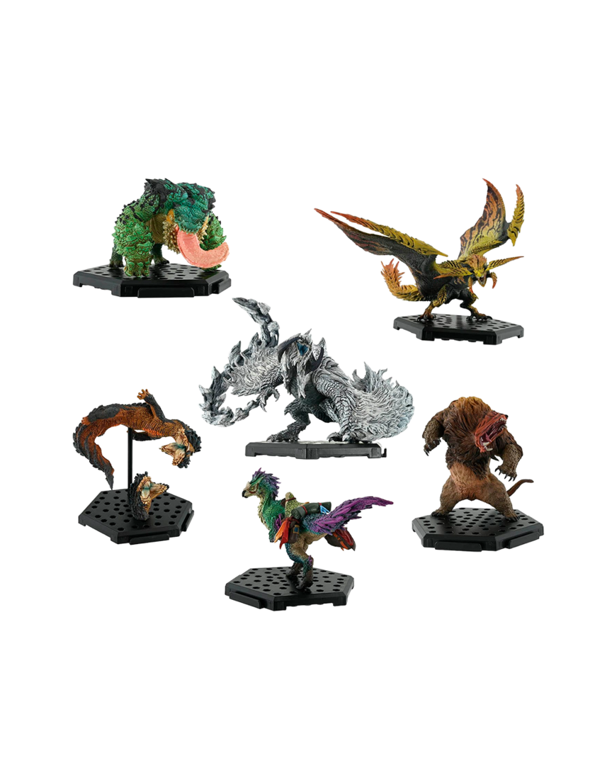 Set 6 Minifiguras Monster Hunter Vol.27 Capcom 10-15cm