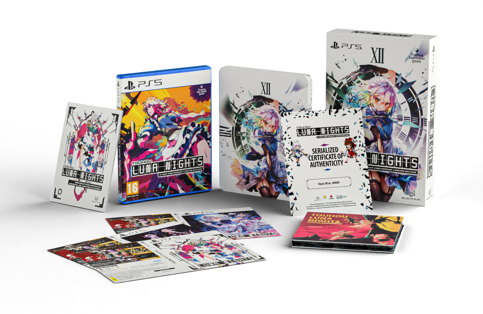 Touhou luna nights: 5-year anniversary limited edition