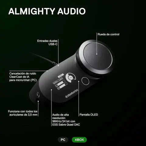 Reservar Amplificador de Audio GameDAC Generación 2 Xbox Steelseries Xbox Series screen 6