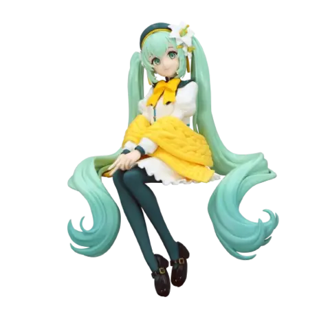 Reservar Figura Hatsune Miku Flower Fairy Lily Blanca Hatsune Miku Noodle Stopper Furyu Figuras Estándar