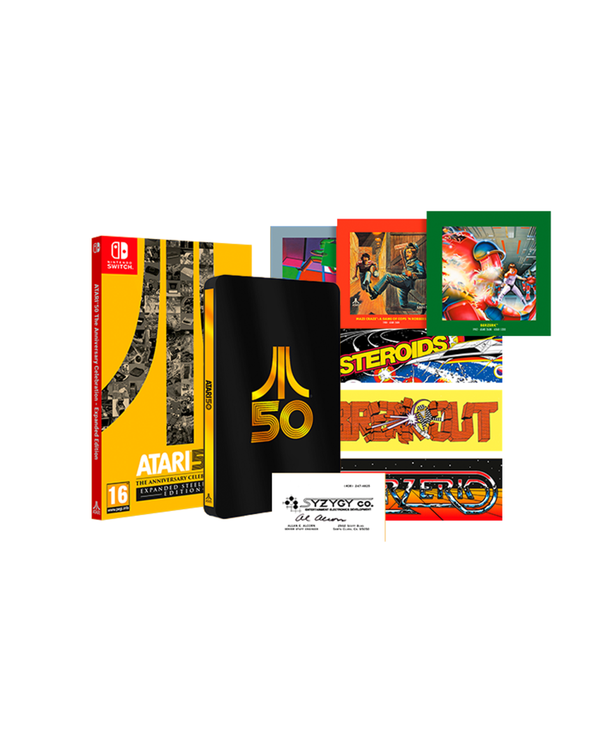 Atari 50: the anniversary celebration expanded steelbook edition