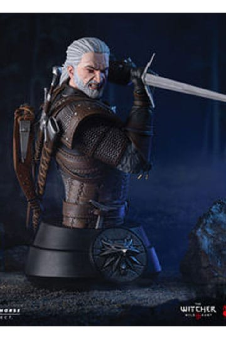 Busto geralt the witcher 3 wild hunt dark horse
