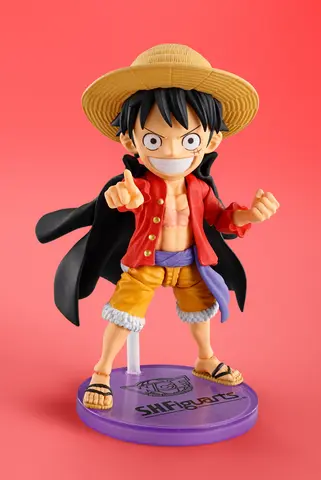 Figura Monkey D. Luffy One Piece World Collectable Figure x SH Figuarts Tamashii Nations