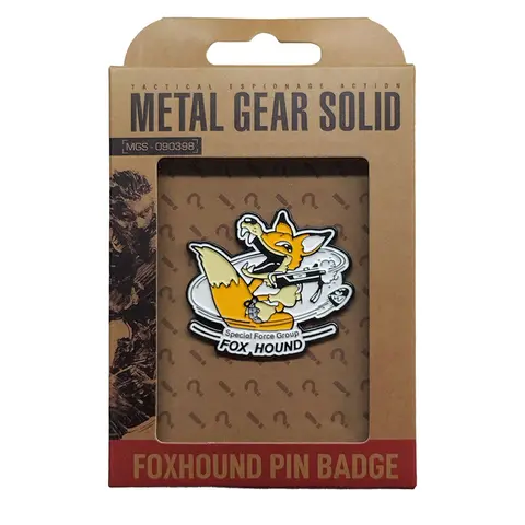 Comprar Metal Gear Solid Foxhound Pin Edición Limitada Limitada