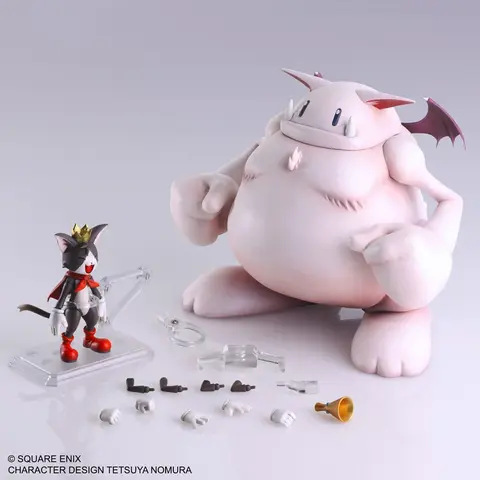 Reservar Figura Caith Sith y Moogle Final Fantasy VII Bring Arts Square Enix Figuras de Videojuegos