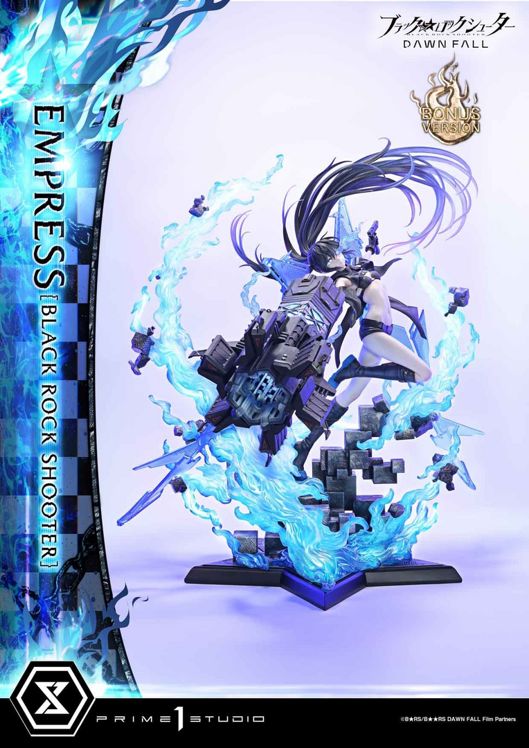 Estatua empress black rock shooter: dawn fall ultimate premium masterline 1/4 deluxe bonus ver. prime 1 studio