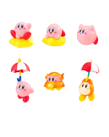 Pack 6 Figuras Kirby Tobimasu Megahouse