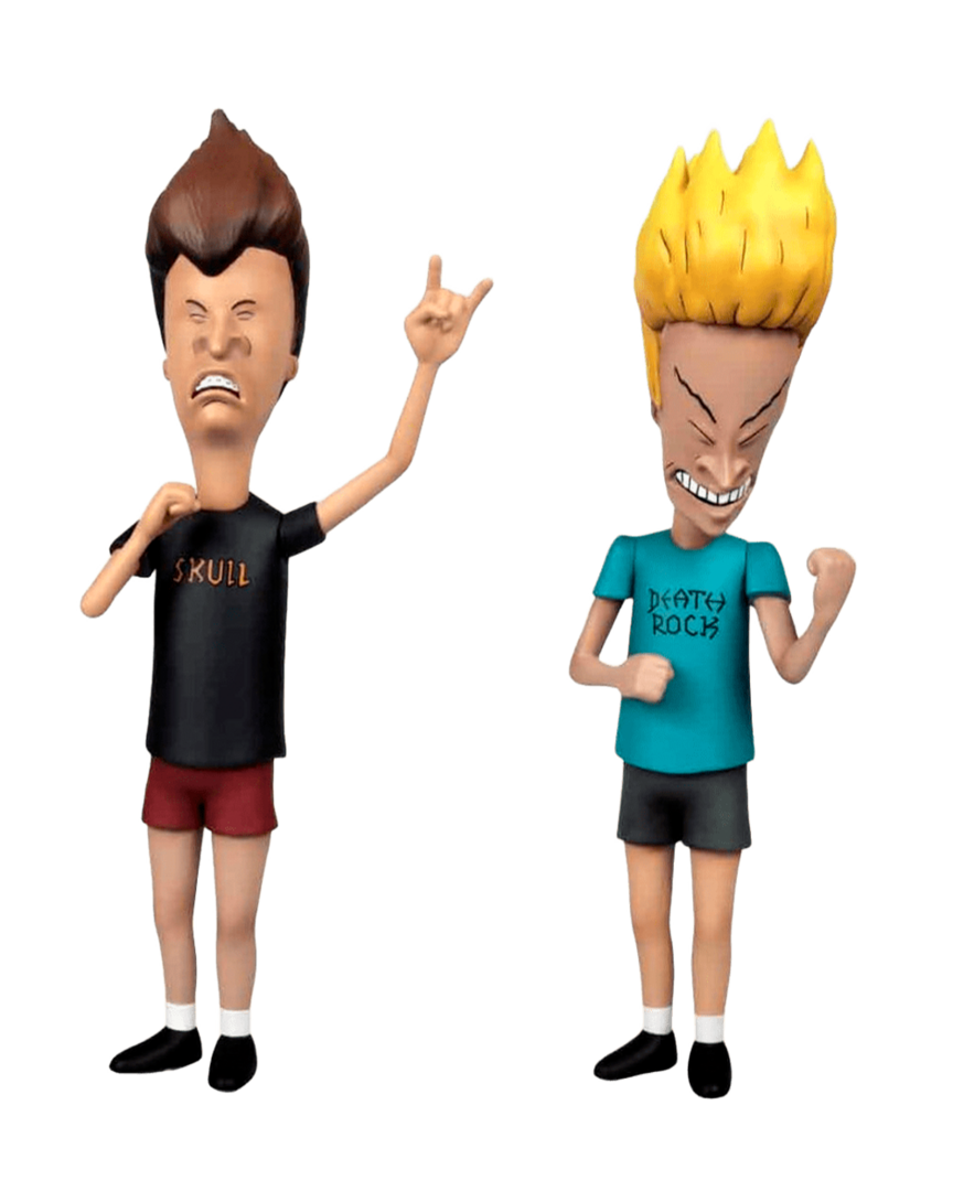 Pack figuras beavis and butt-head 1/8 mondo