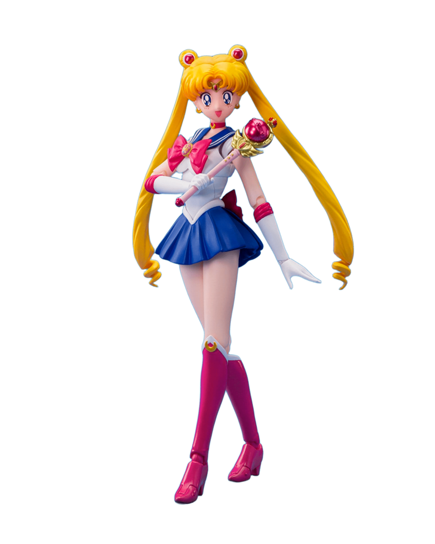 Figura bunny tsukino sailor moon crystal star compact edition sh figuarts