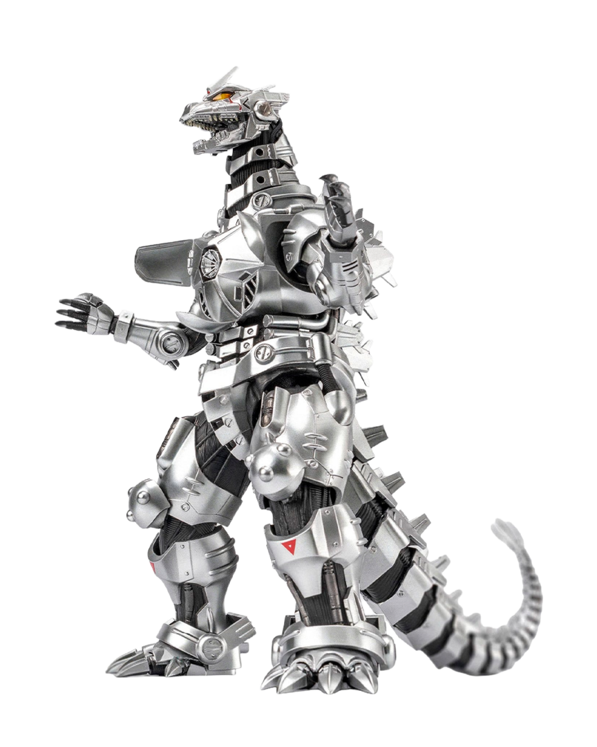 Figura mechagodzilla mfs-3 godzilla against mechagodzilla (2002) exquisite basic hiya toys