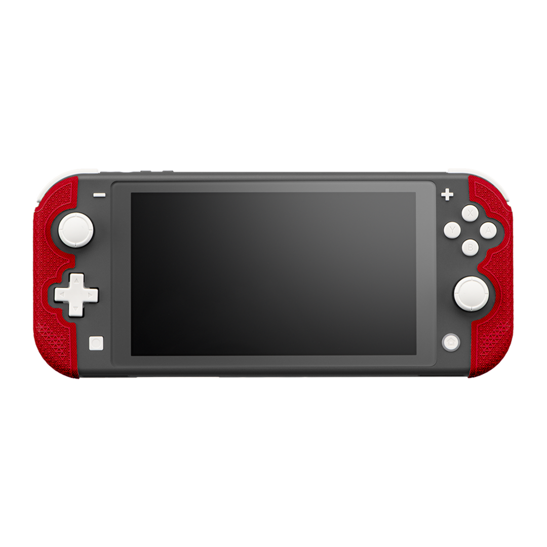 Lizard skins dsp controller grip para switch lite rojo carmesí