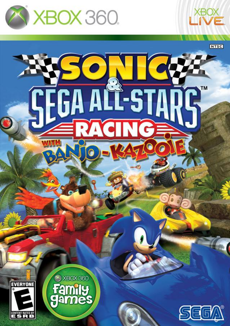 Sonic & sega all-stars racing with banjo-kazooie (import)