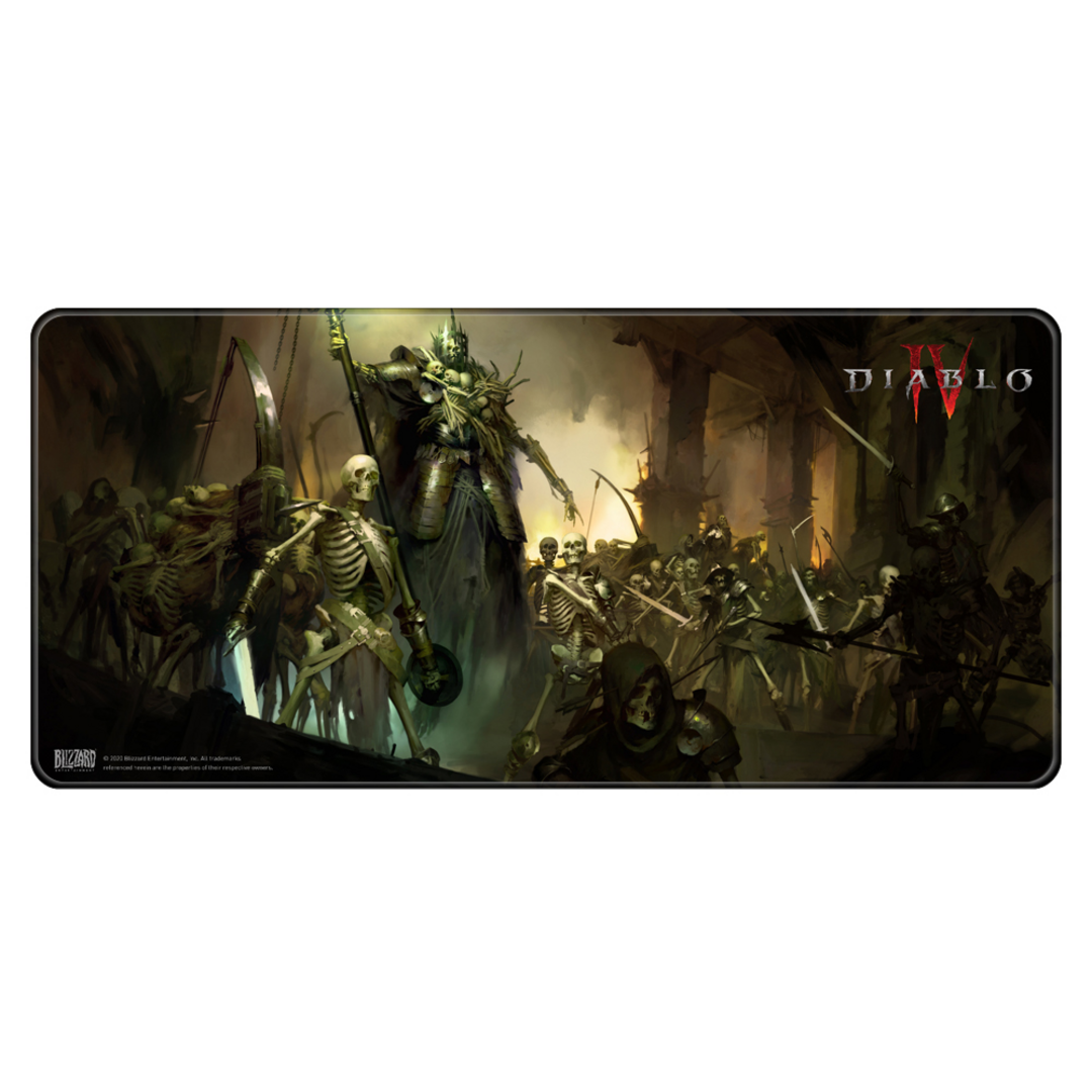 Diablo iv - skeleton king mousepad, xl