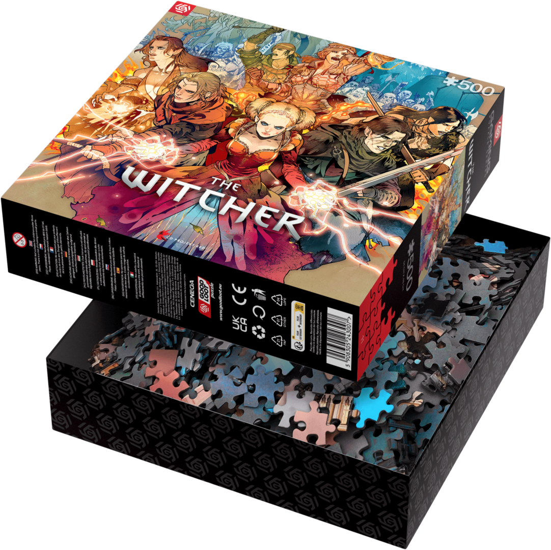 Good loot - gaming puzzle: the witcher scoia'tael puzzles - 500