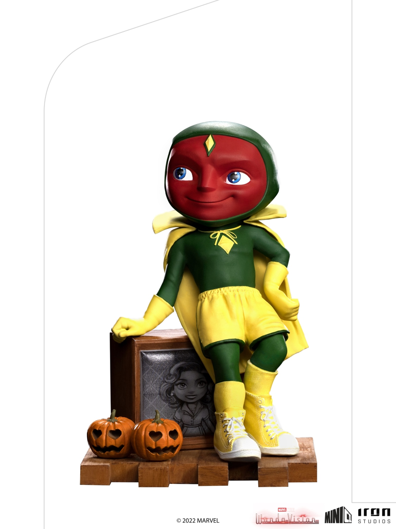 Figura Minico Marvel Wandavision Vision Halloween