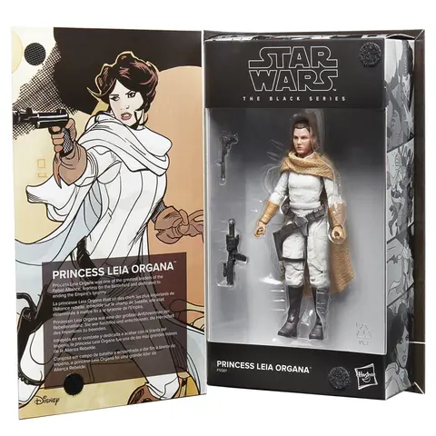 Comprar Figura Star Wars Princesa Leia Organa Comic Serie Black Figuras