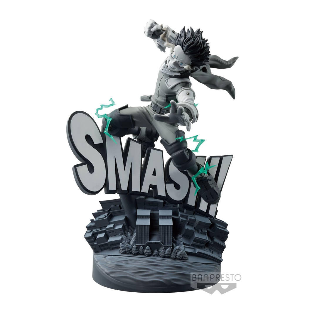 Figura My Hero Academia Izuku Midoriya Dioramatic Blanco Y Negro