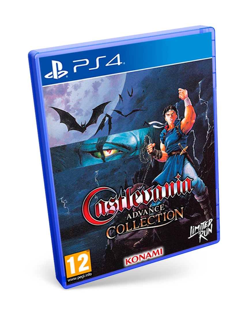 Castlevania advance collection edition dracula cover