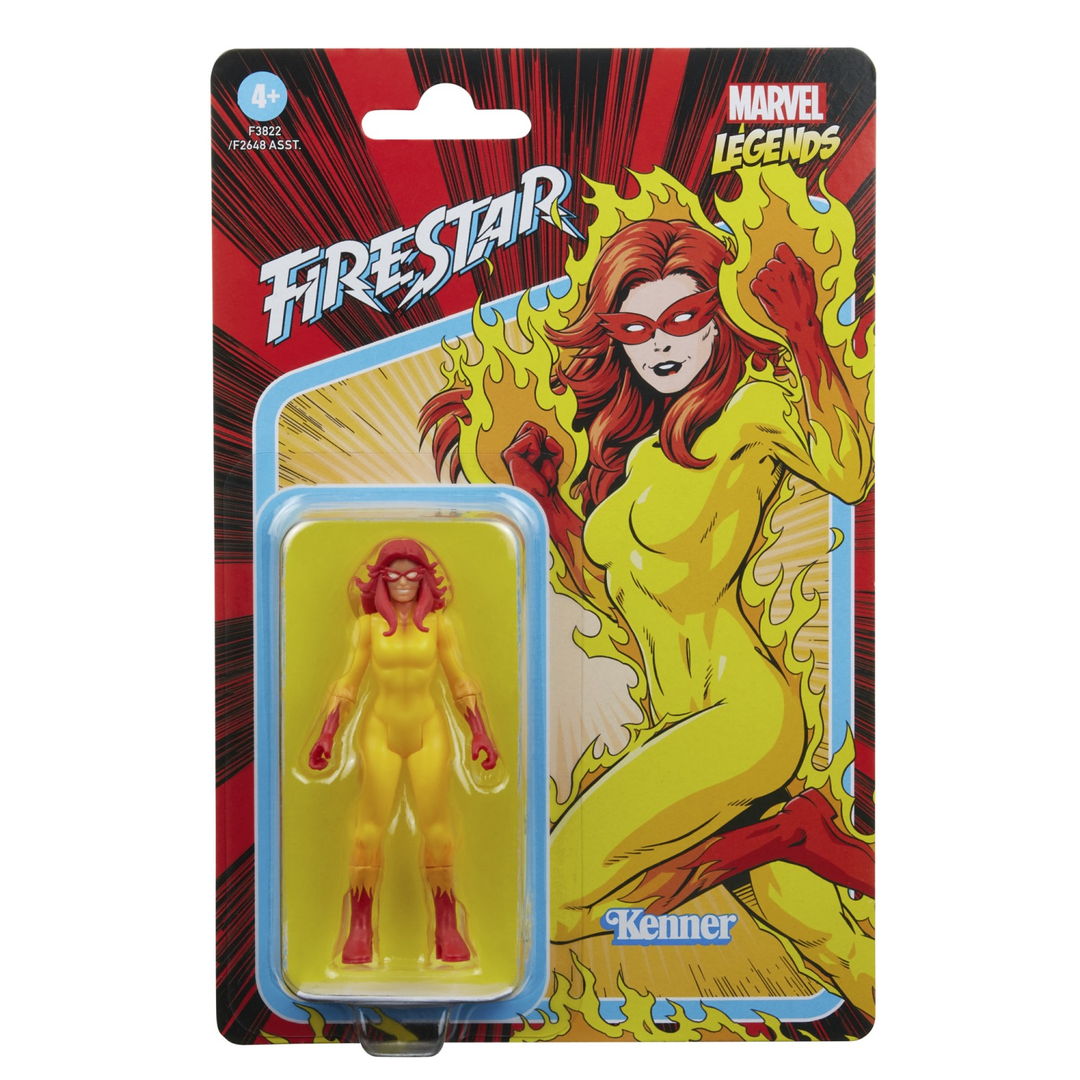 Figura Marvel Firestar Coleccion Retro