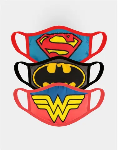 Comprar Set Marcarillas DC Comics Batman, Superman Y Wonder Woman Emblemas 