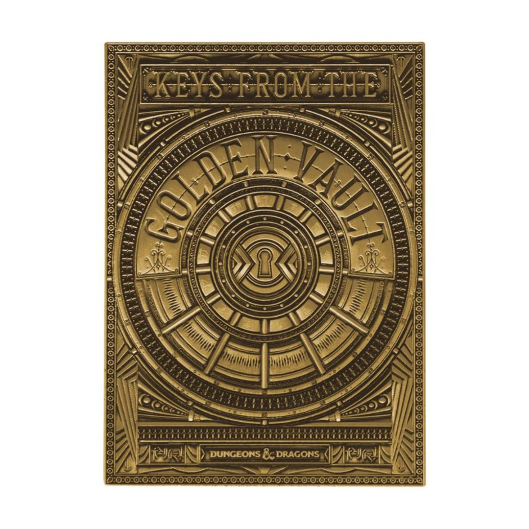 Lingote dungeons & dragons keys from the golden vault edicion limitada