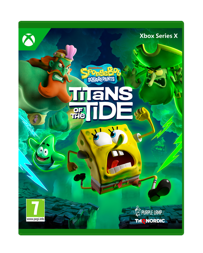 Bob esponja: titanes de las mareas