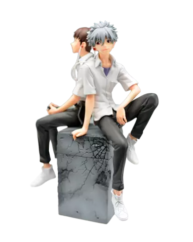 Figura Kaworu Nagisa Evangelion Shinji & Kaworu Kaworu Ver. Luminasta Sega 17cm