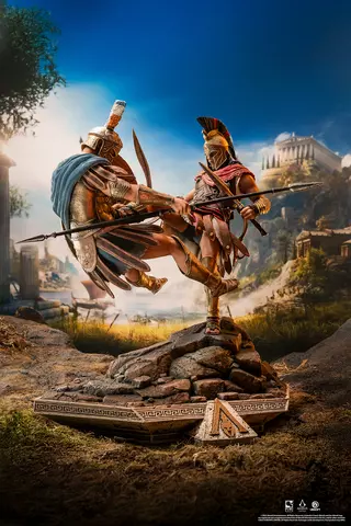Reservar Diorama Resina Alexios Assassin's Creed: Odyssey Spartan Kick 1/6 Pure Arts Dioramas y escenarios