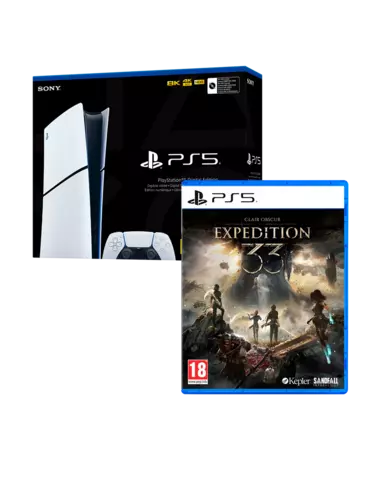Clair Obscur: Expedition 33 + Consola PS5 Slim Edición Digital 1TB