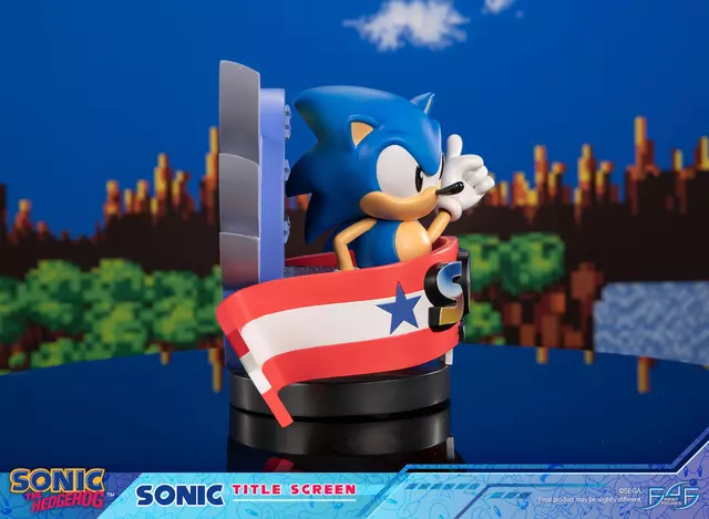 Reservar Figura Resina Sonic Sonic The Hedgehog Tittle Screen First 4 Figures 21cm Figuras