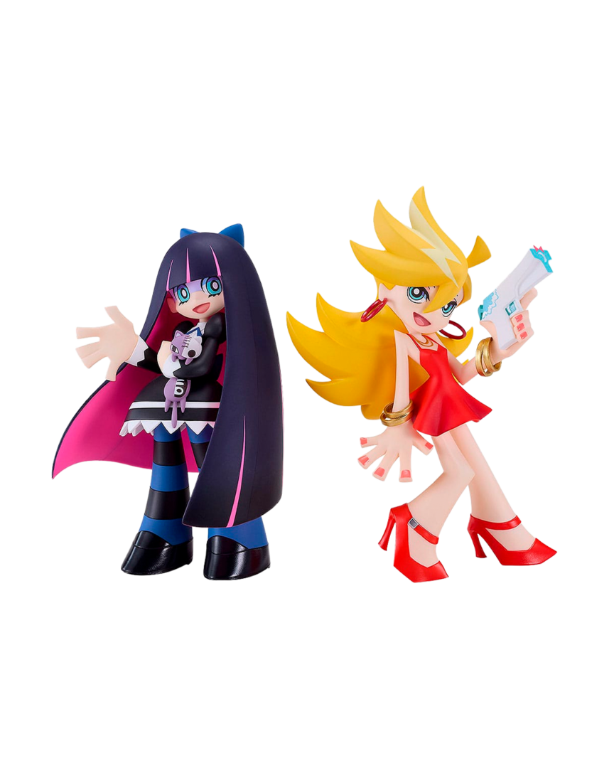Pack de 2 figuras panty & stocking panty & stocking with garterbelt pop up parade