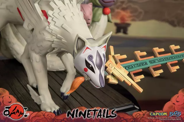 Reservar Estatua Resina Ninetails Ōkami First 4 Figures Estatuas Premium