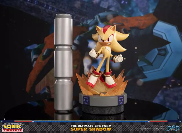 Reservar Estatua Resina Super Shadow Sonic the Hedgehog The Ultimate Life Form First 4 Figures Estatuas Premium