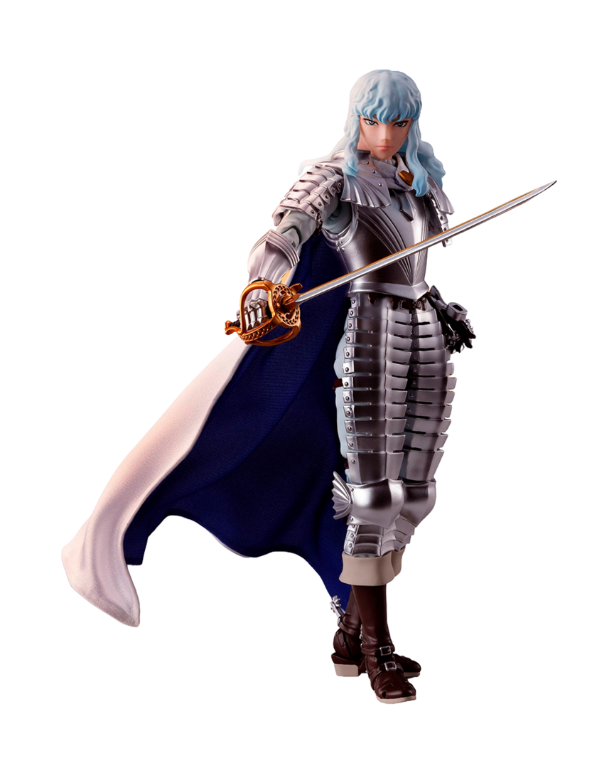 TAMASHII NATIONS - Berserk - Griffith (La banda del halcón) S.H.Figuarts Figura de acción
