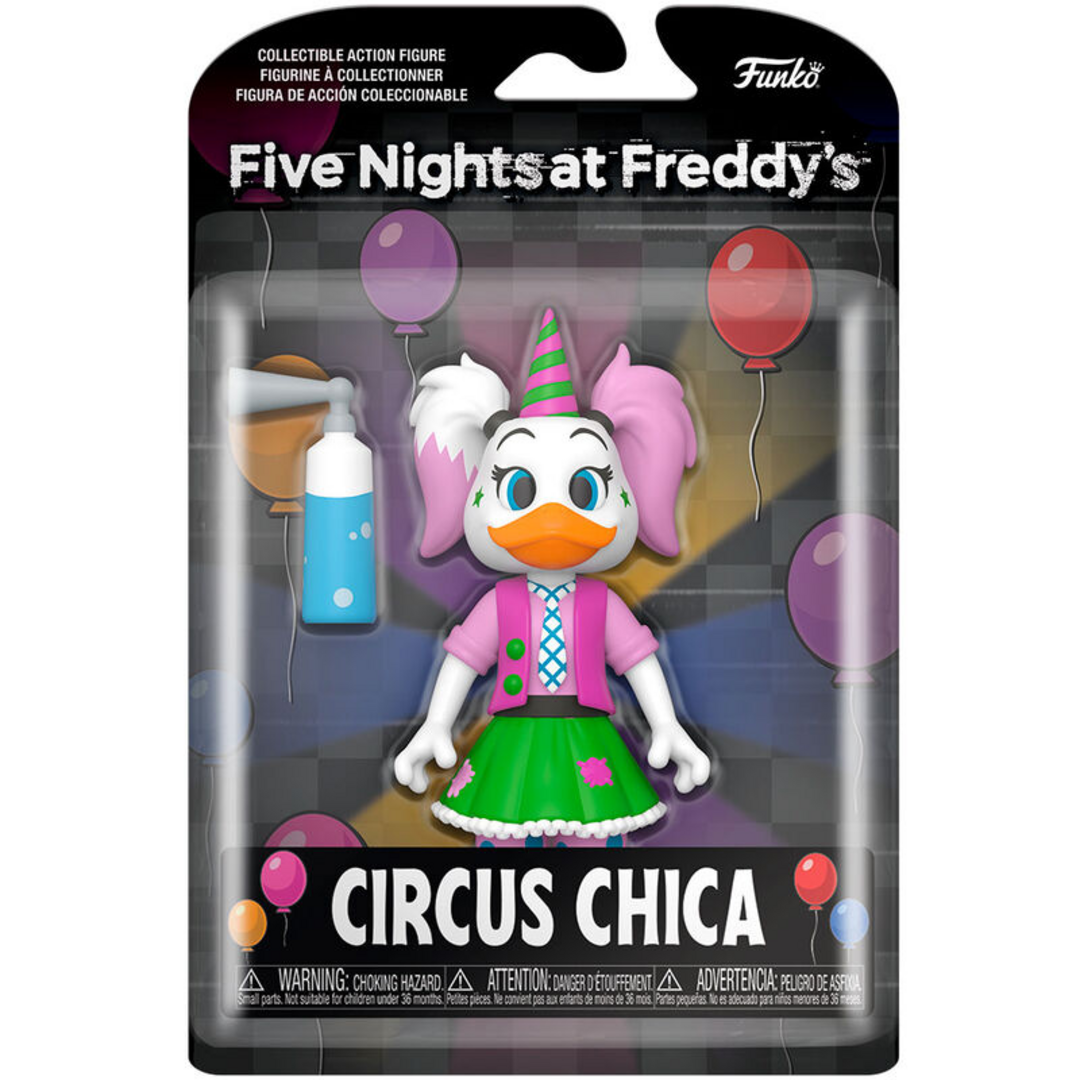 Funko Action Figure: Five Nights At Freddy'S (FNAF) SB - Circus Chica The Chicken - Juguete de Colección - Idea de Regalo- Mercancia Oficial - para Chicos, Chicas y Adultos - Video Games Fans