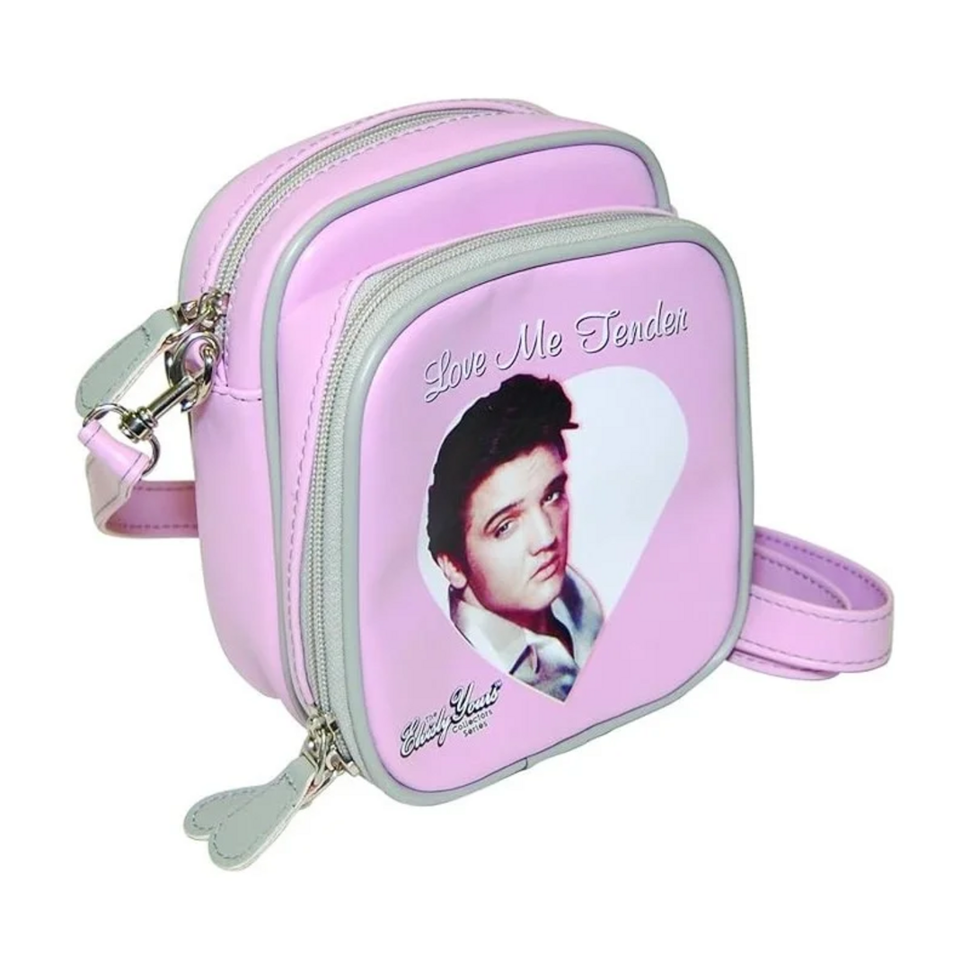 Love me tender mini bandolera rosa