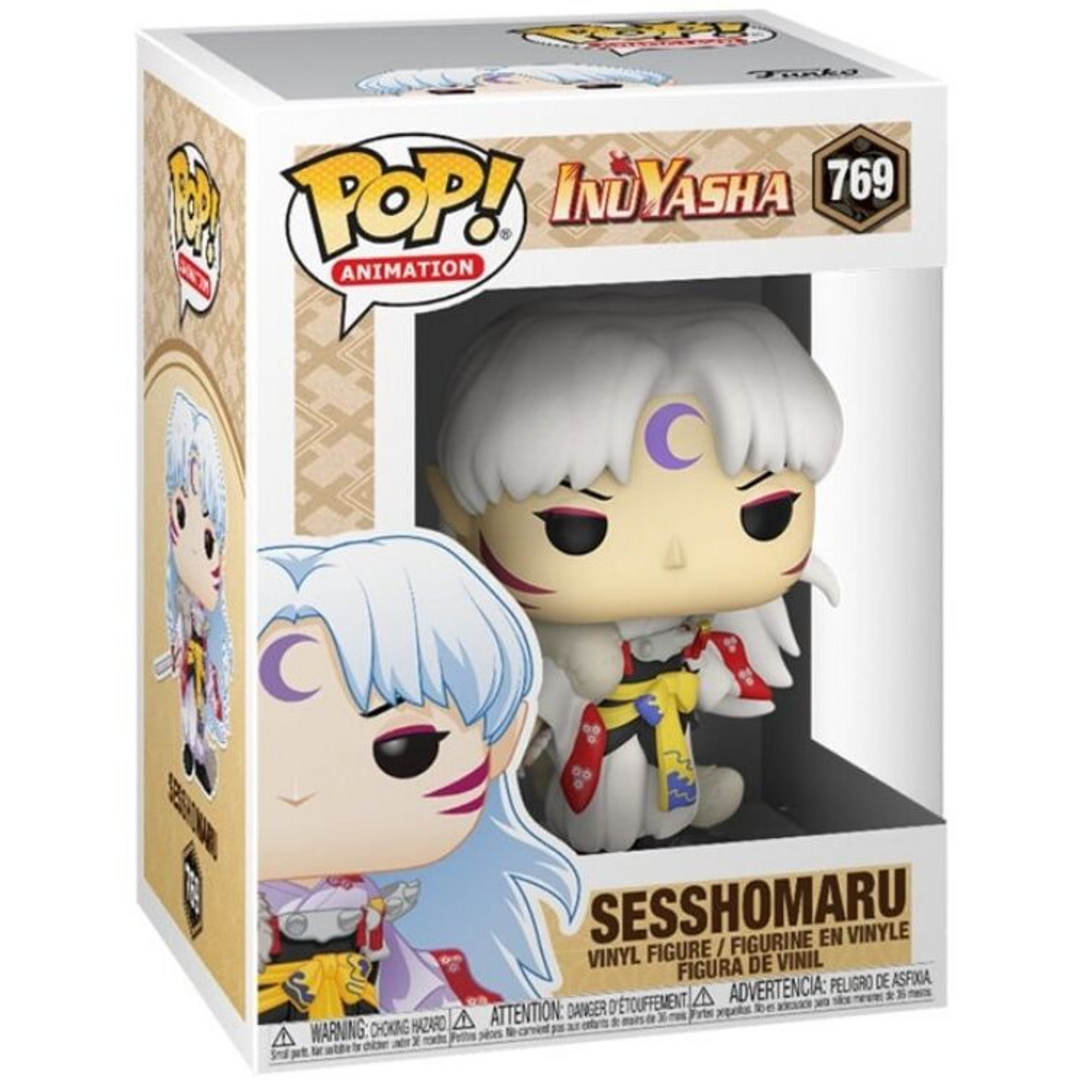 Funko Pop! Animation: Inuyasha - Sesshomaru - Figura de Vinilo Coleccionable - Idea de Regalo- Mercancia Oficial - Juguetes para Niños y Adultos - Anime Fans - Muñeco para Coleccionistas y Exposición