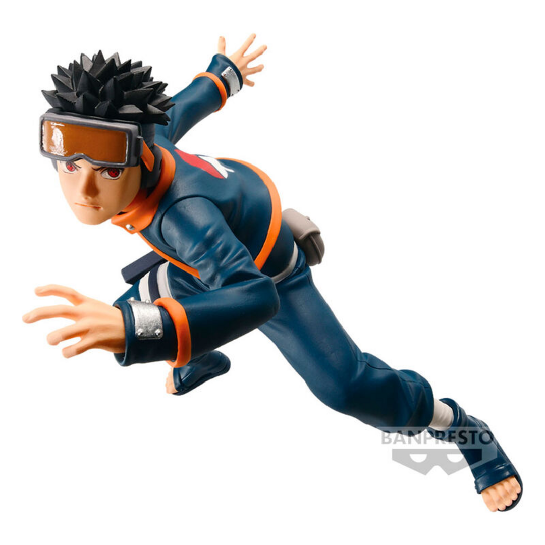 Banpresto Figura de Acción Obito Uchiha Naruto Shippuden, Vibration Stars 10 cm BP88462 Multicolor